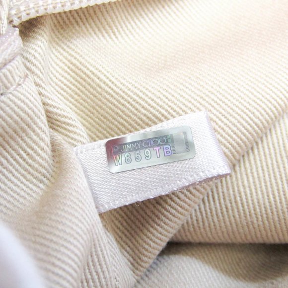 JIMMY CHOO Women,Men Leather,Raffia Shoulder Bag,Tote Bag Multi-color,Red Color - Picture 8 of 9